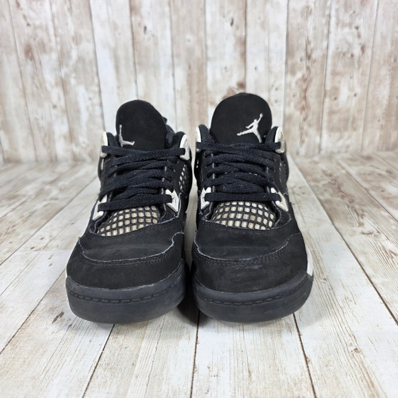 Jordan 4 Retro Black Cat Sneakers Youth Shoes‎ Comfortable Style 13C - Picture 4 of 8